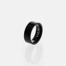 Cargar imagen en el visor de la galería, Anillo Liso Negro
